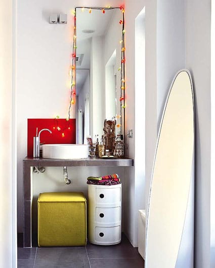 Decoración navideña colorida y étnica