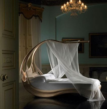 Cortinas canopy para tu cama decoactual.com Ideas Cortinas diseño