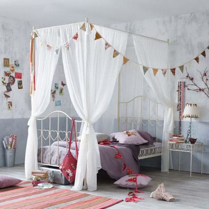 Cortinas canopy para tu cama