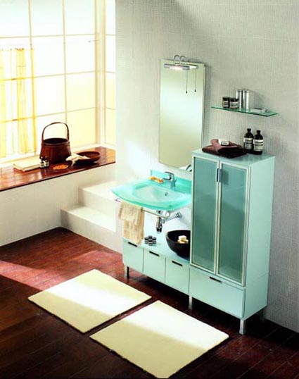 El verde menta en tu baño - DecoActual.com - DecoActual.com