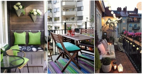 Decorar balcones muy pequeños - DecoActual.com - DecoActual.com