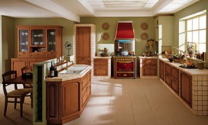 Una Cocina Rustica
