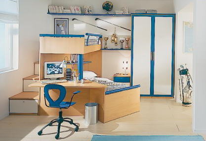 Compartiendo el dormitorio de los niños - DecoActual.com