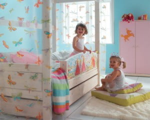 Cómo ganar espacio en una habitación infantil
