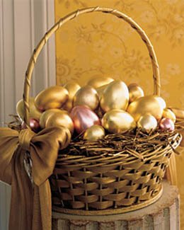 Una bella canasta para pascua