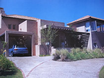 Una casa con estilo mexicano