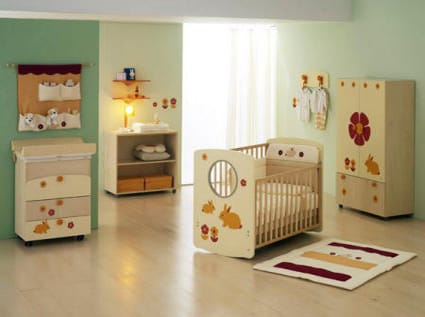 Decoración moderna para habitaciones infantiles