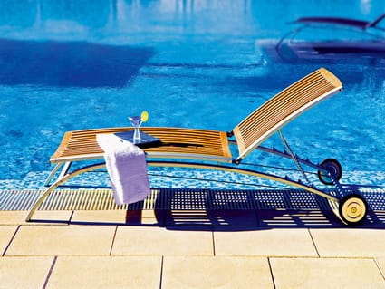 Tumbonas para la piscina