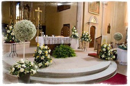 Decoración para tu boda en la iglesia