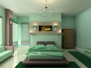 Decora tu dormitorio con el verde menta - DecoActual.com