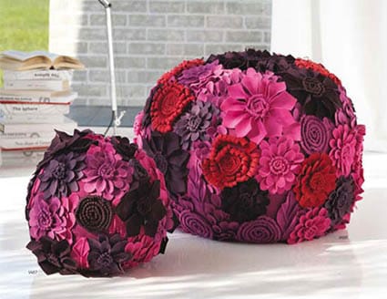 Los puffs en la decoración