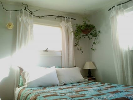 Cortineros inspirados en ramas de arboles