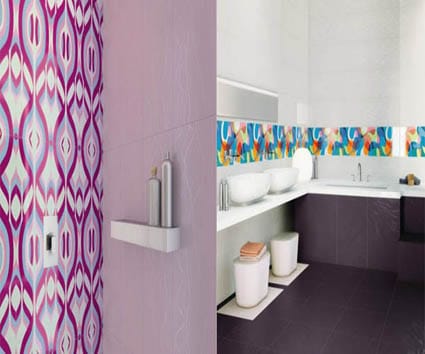Llena de color tu cuarto de baño