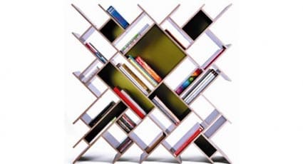 Decorativas bibliotecas modernas