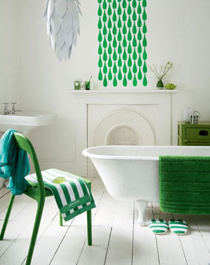 Muebles pintados en casa