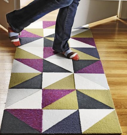 Alfombras de diseños geométricos