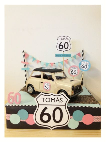 idea torta auto viejo