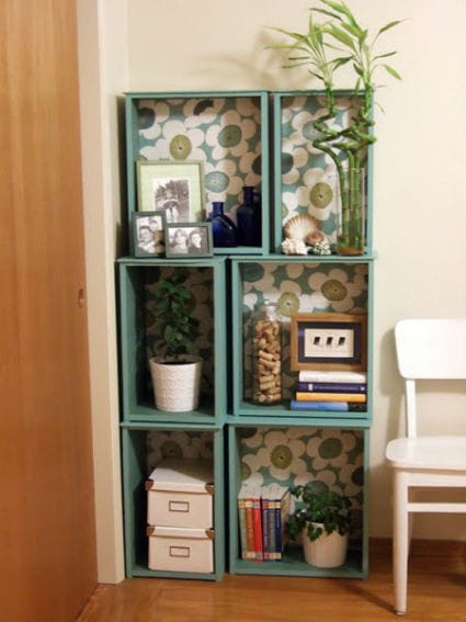 Detalles decorativos con objetos reciclados