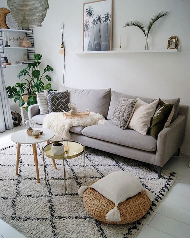 Mucho bien bueno Seguir República Ideas para decorar la sala con sofá gris