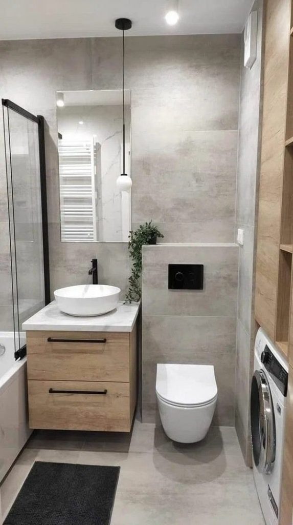 baño cuadrado