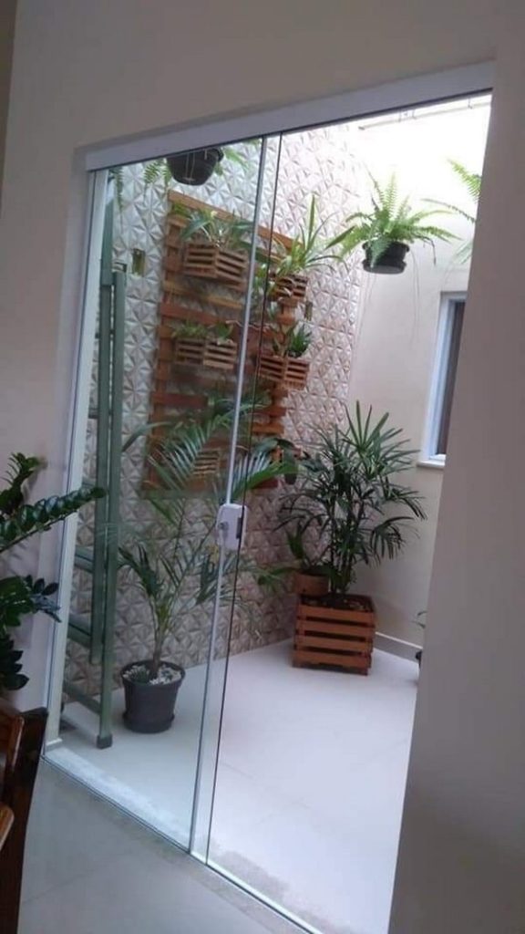 patio interior acristalado