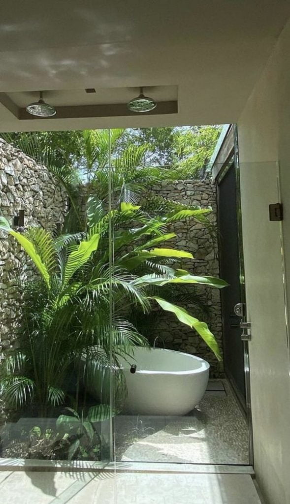 patio interior acristalado