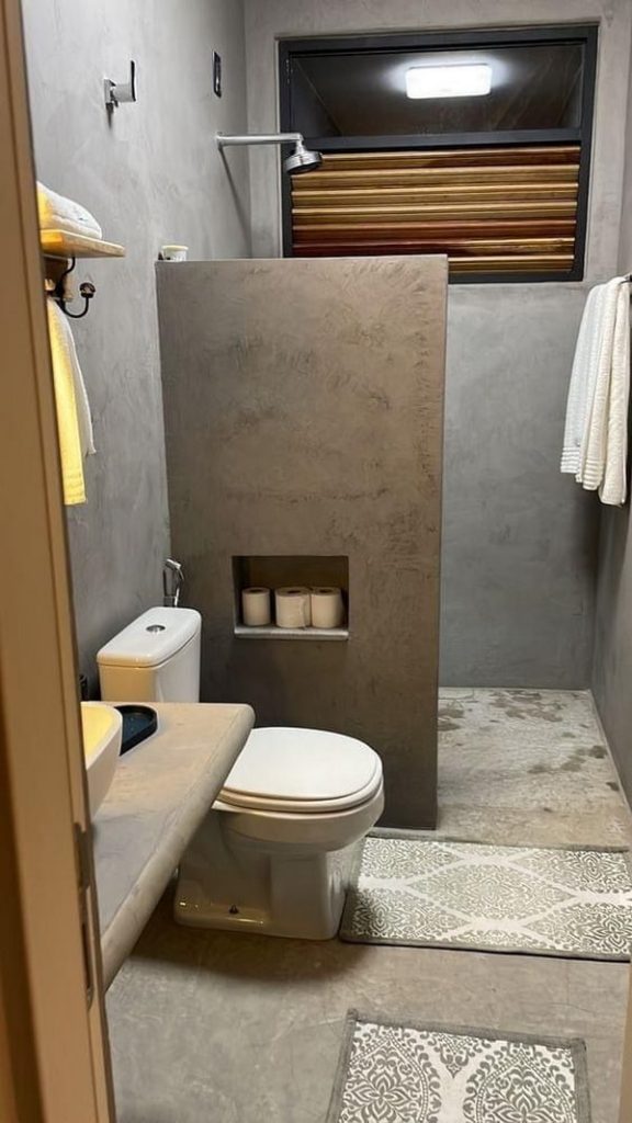 baño pequeño lavadora