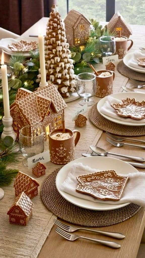 la mesa de navidad