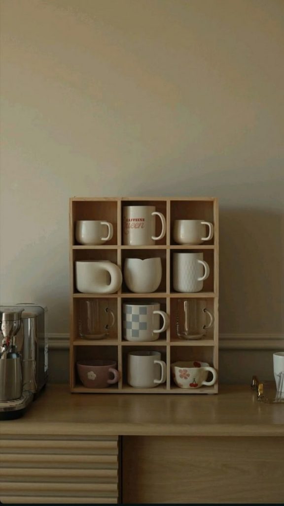organizar tazas 