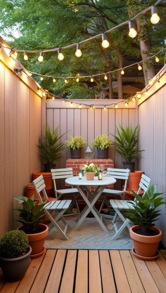 patios pequeños 