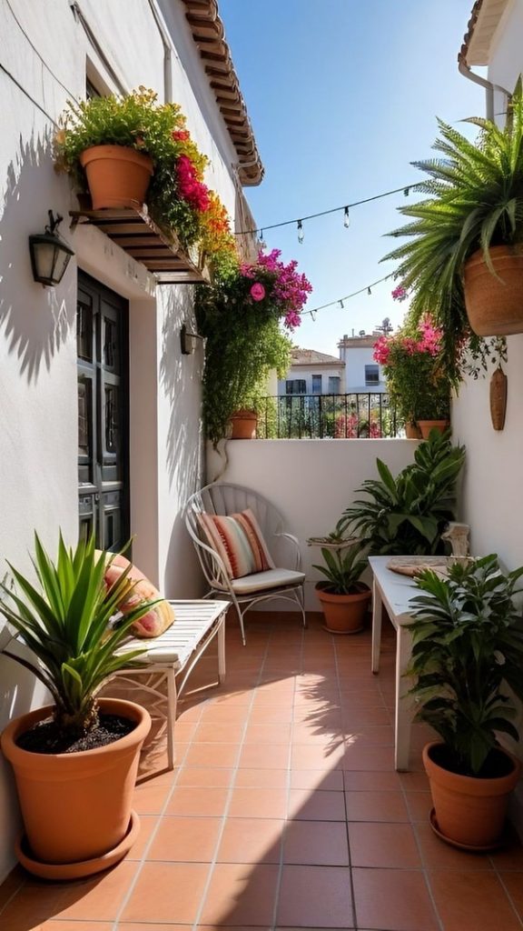 patios pequeños 