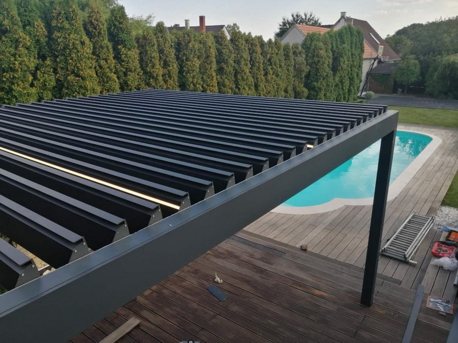 Tipos de pérgolas bioclimáticas