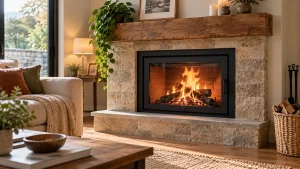 Cómo cerrar una chimenea abierta
